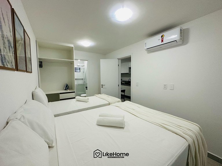 Flat Bessa c/ área externa - LikeHome Hospedagens