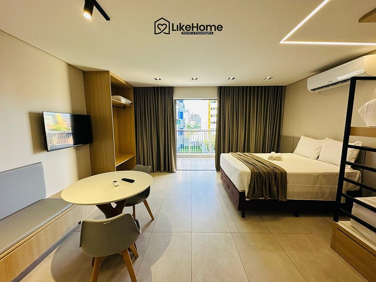 Flat família c/ piscina na praia bessa - LikeHome