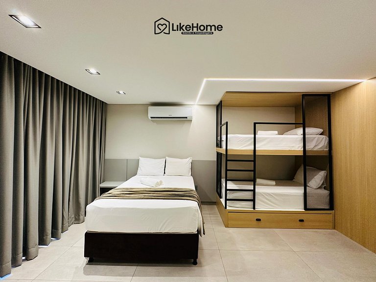 Flat no bessa p/ 5 pessoas - LikeHome Hospedagens