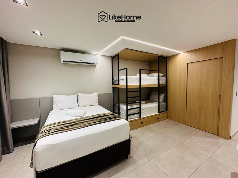 Flat no bessa p/ 5 pessoas - LikeHome Hospedagens