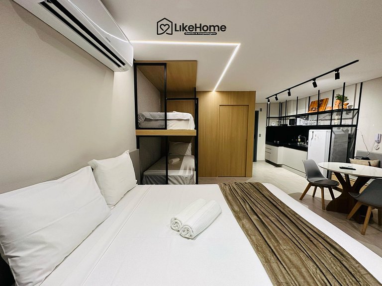 Flat família c/ piscina na praia bessa - LikeHome