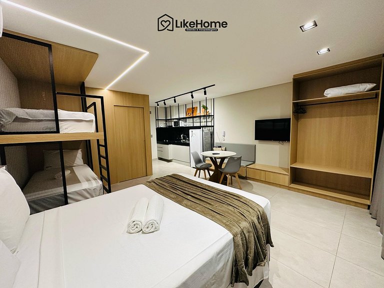 Flat no bessa p/ 5 pessoas - LikeHome Hospedagens