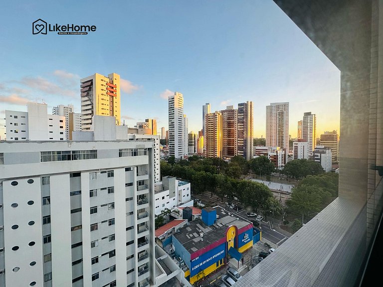 Flat em Manaíra c/ vista p/ João Pessoa - LikeHome
