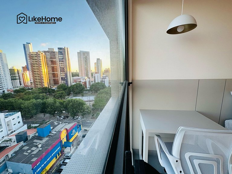 Flat em Manaíra c/ vista p/ João Pessoa - LikeHome