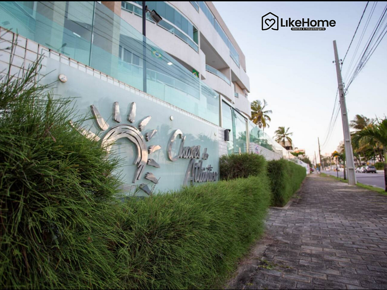 Flat Intermares c/ varanda na praia - LikeHome