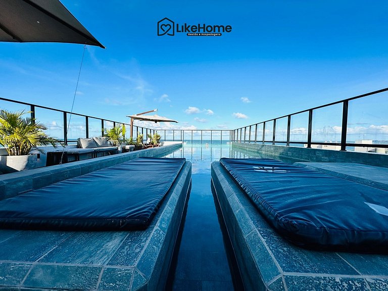 Flat na praia João Pessoa - LikeHome Hospedagens