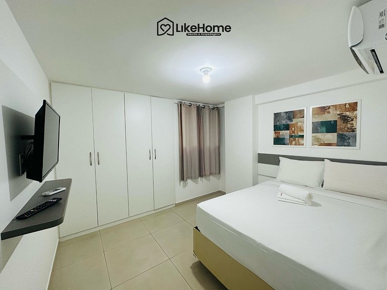 Apt. Cabo Branco c/ piscina na praia- LikeHome