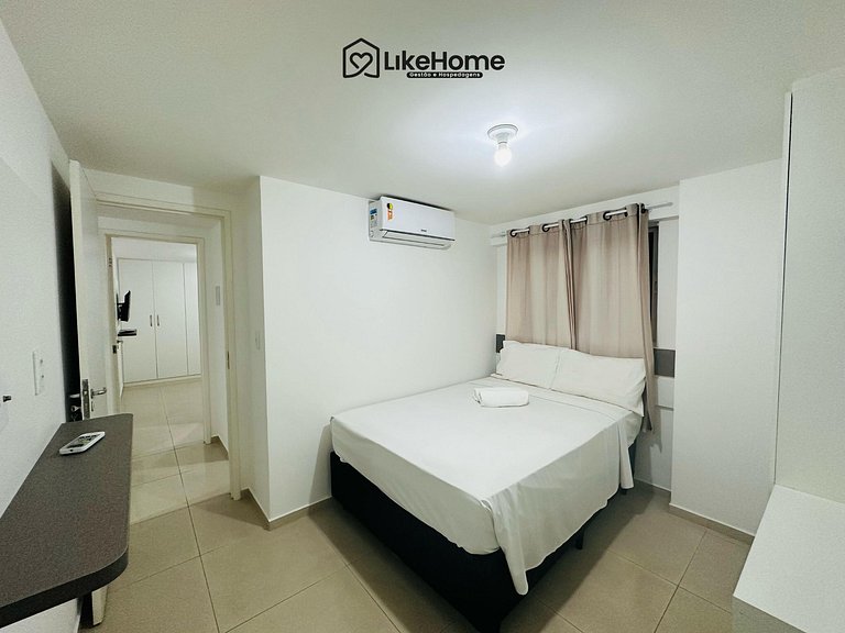 Apt. 2 quartos Cabo Branco - LikeHome Hospedagens