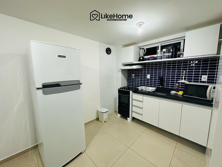 Apt. 2 quartos Cabo Branco - LikeHome Hospedagens