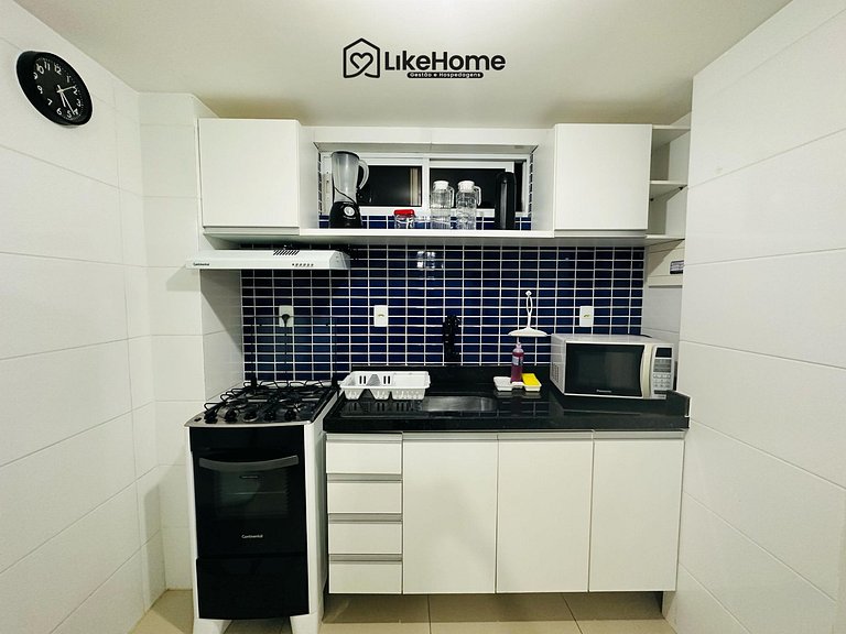 Apt. 2 quartos Cabo Branco - LikeHome Hospedagens