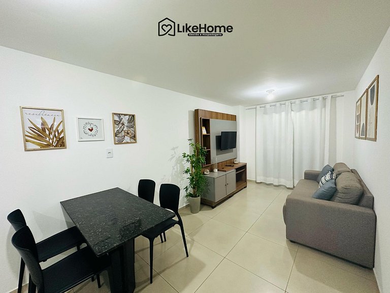 Apt. 2 quartos Cabo Branco - LikeHome Hospedagens