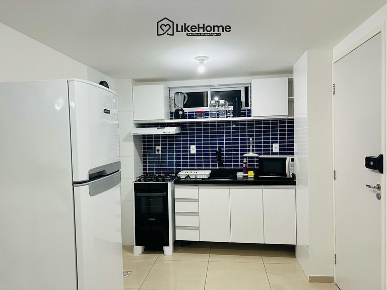 Apt. 2 quartos Cabo Branco - LikeHome Hospedagens