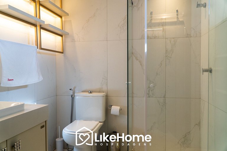 Lindo flat planejado em Tambáu p/ 3 - LikeHome