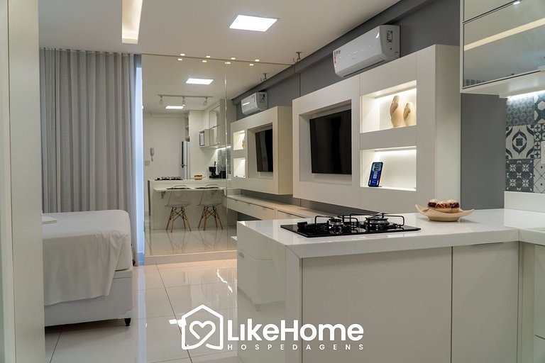 Lindo flat Tambaú c/ Cozinha Completa - LikeHome