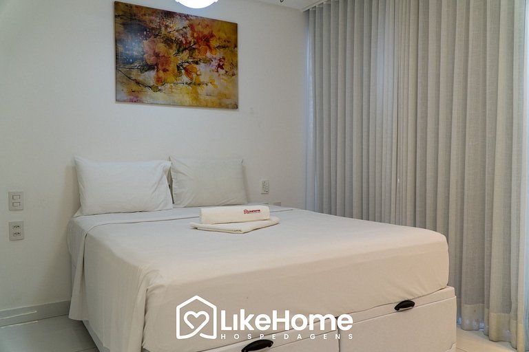 Lindo flat Tambaú c/ Cozinha Completa - LikeHome