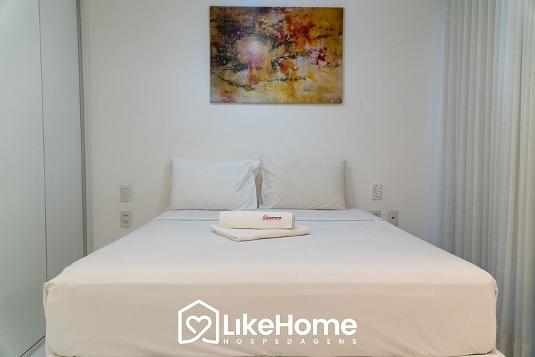 Lindo flat Tambaú c/ Cozinha Completa - LikeHome