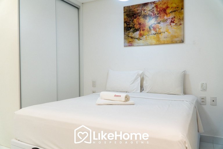 Lindo flat Tambaú c/ Cozinha Completa - LikeHome