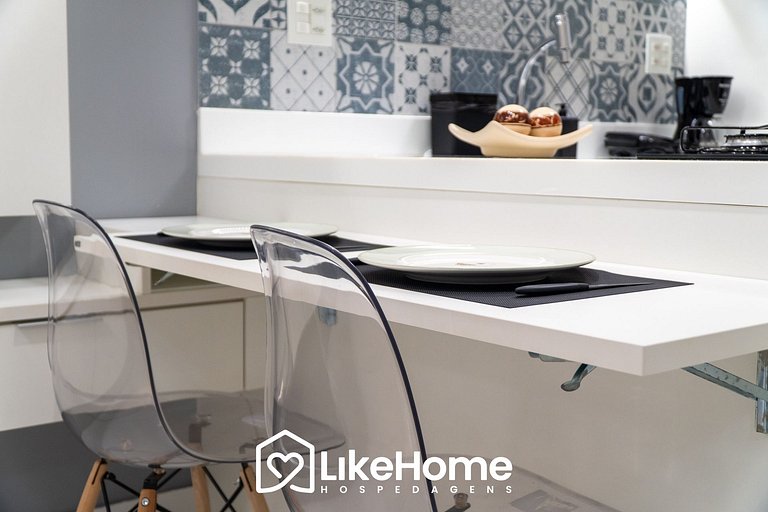 Lindo flat Tambaú c/ Cozinha Completa - LikeHome
