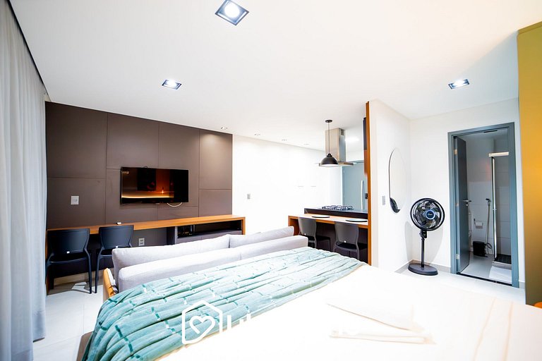 Flat p/ 4 pessoas no Bessa - LikeHome Hospedagens