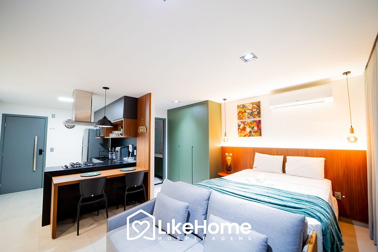 Flat p/ 4 pessoas no Bessa - LikeHome Hospedagens