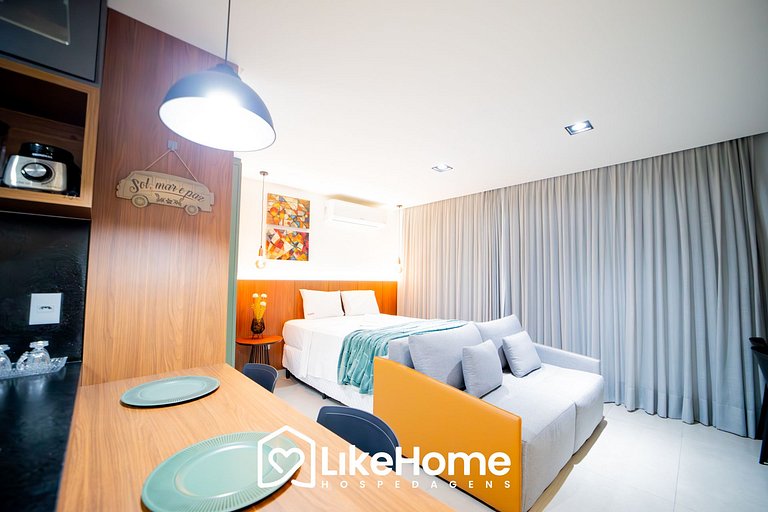 Flat p/ 4 pessoas no Bessa - LikeHome Hospedagens