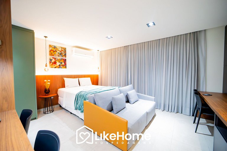 Flat p/ 4 pessoas no Bessa - LikeHome Hospedagens