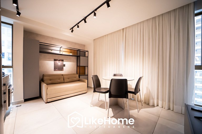 Aprt. em Tambáu p/ 4 pessoas c/ vista - LikeHome
