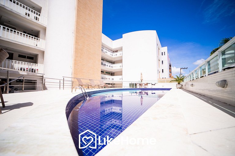 Flat Intermares c/ varanda na praia - LikeHome
