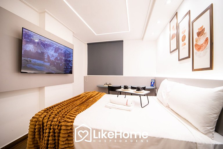 Flat perfeito p/ 3 em Tambaú c/ pisicna - LikeHome