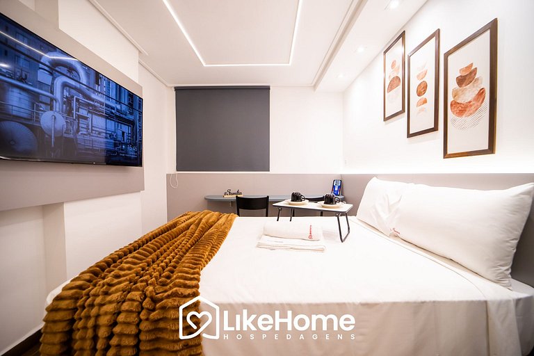 Flat perfeito p/ 3 em Tambaú c/ pisicna - LikeHome