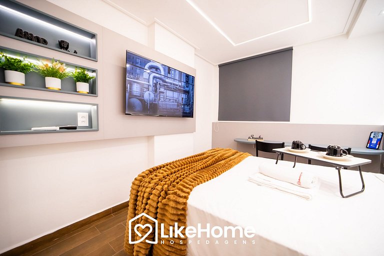 Flat perfeito p/ 3 em Tambaú c/ pisicna - LikeHome