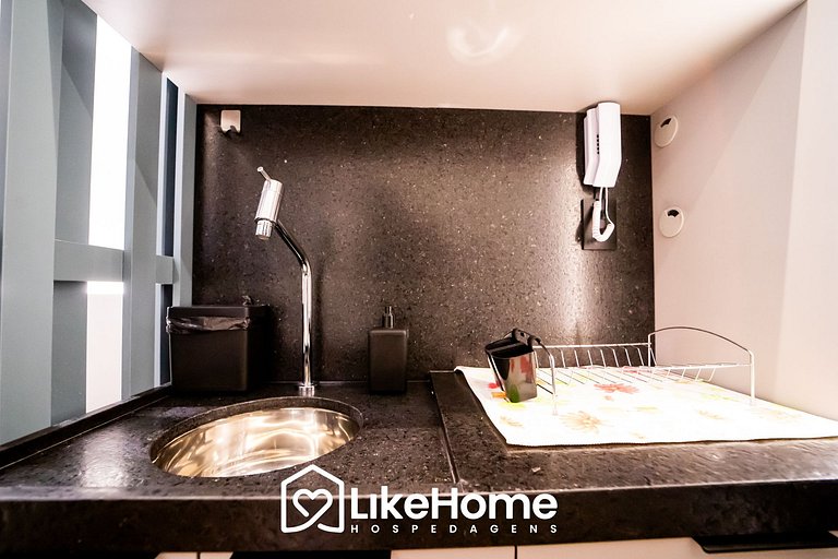 Flat perfeito p/ 3 em Tambaú c/ pisicna - LikeHome