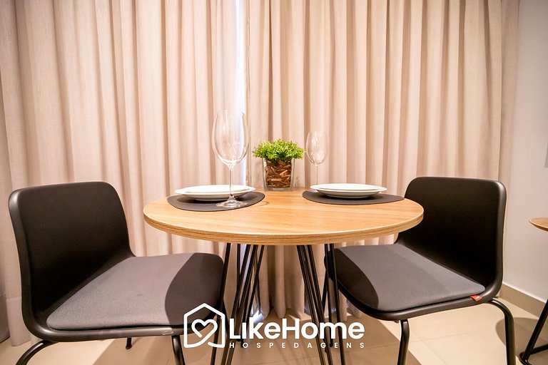 Flat completo na praia de Tambaú - LikeHome