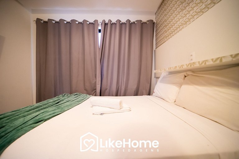 Flat Cabo Branco c/ piscina no rooftop - LikeHome