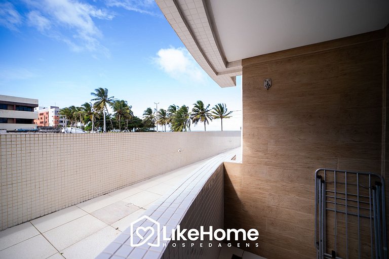 Flat Intermares c/ varanda na praia - LikeHome