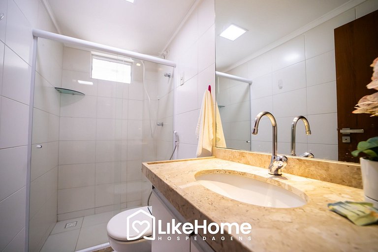 Flat Intermares c/ varanda - LikeHome Hospedagens