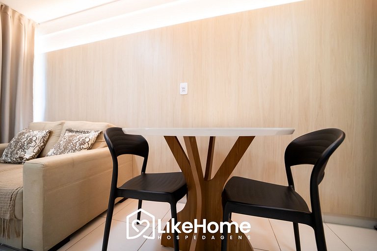 Flat Intermares c/ varanda - LikeHome Hospedagens