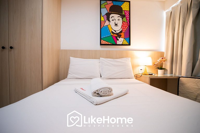 Flat Intermares c/ varanda na praia - LikeHome