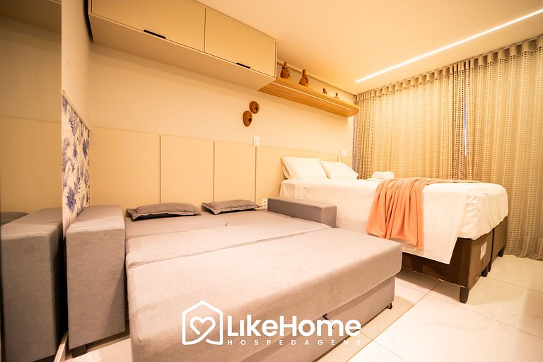 Flat Move Tambaú praia c/ varanda - LikeHome