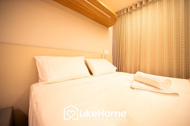 Flat Move Tambaú praia c/ varanda - LikeHome