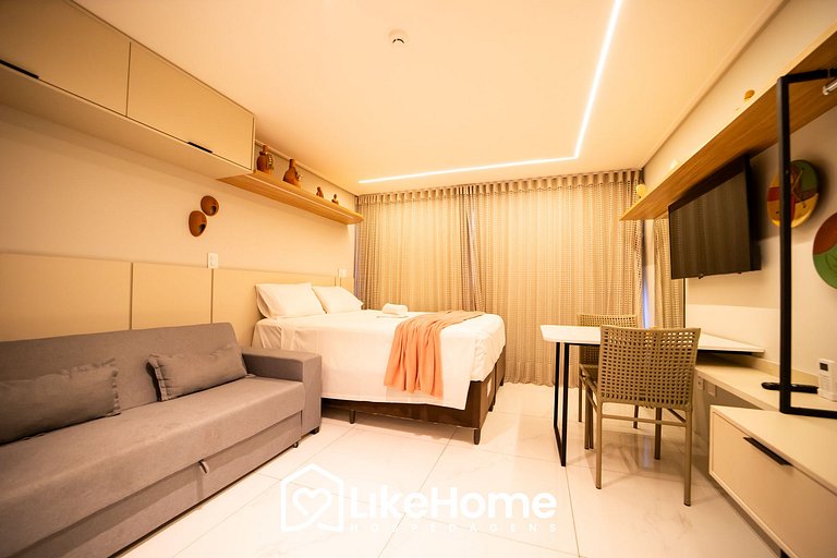 Flat Move Tambaú praia c/ varanda - LikeHome