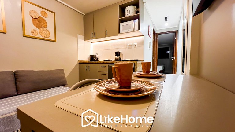 Amável Flat em Manaíra - Prédio Beira Mar