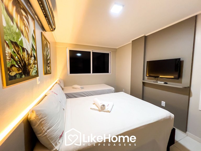 Amável Flat em Manaíra - Prédio Beira Mar