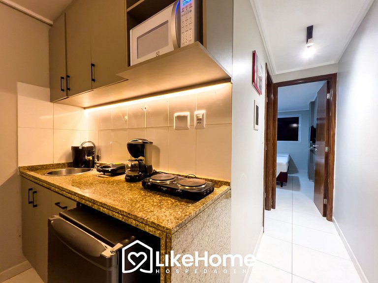 Amável Flat em Manaíra - Prédio Beira Mar