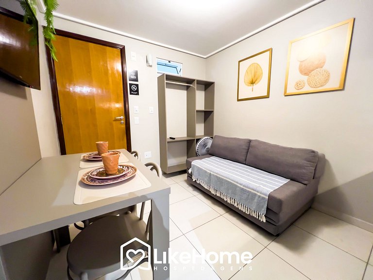 Amável Flat em Manaíra - Prédio Beira Mar