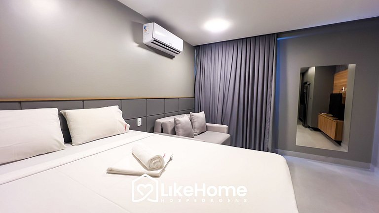 Flat Agradável em Manaíra p/ 3 pessoas - LikeHome