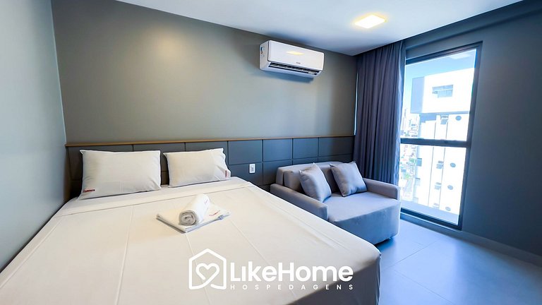 Flat Agradável em Manaíra p/ 3 pessoas - LikeHome
