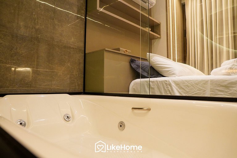 Flat para casal em Tambaú c/ Jacuzzi - LikeHome