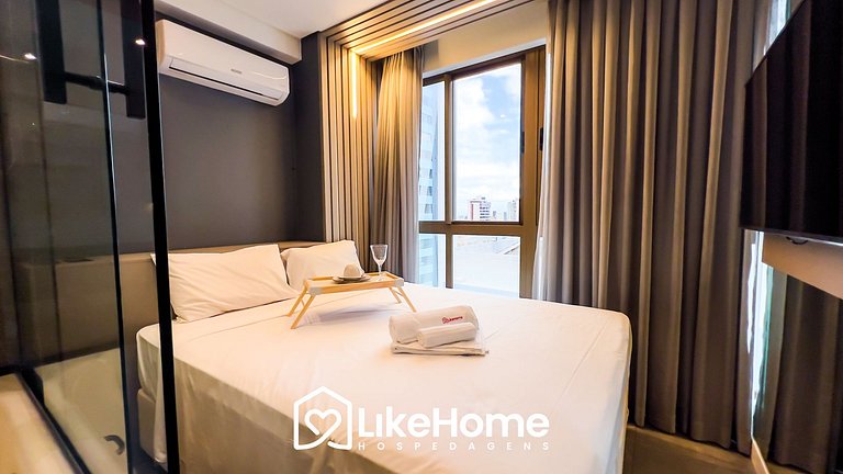 Flat para casal em Tambaú c/ Jacuzzi - LikeHome