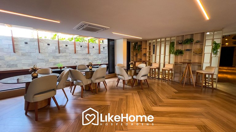 Moderno Flat, Ozean, Bessa - LikeHome Hospedagens